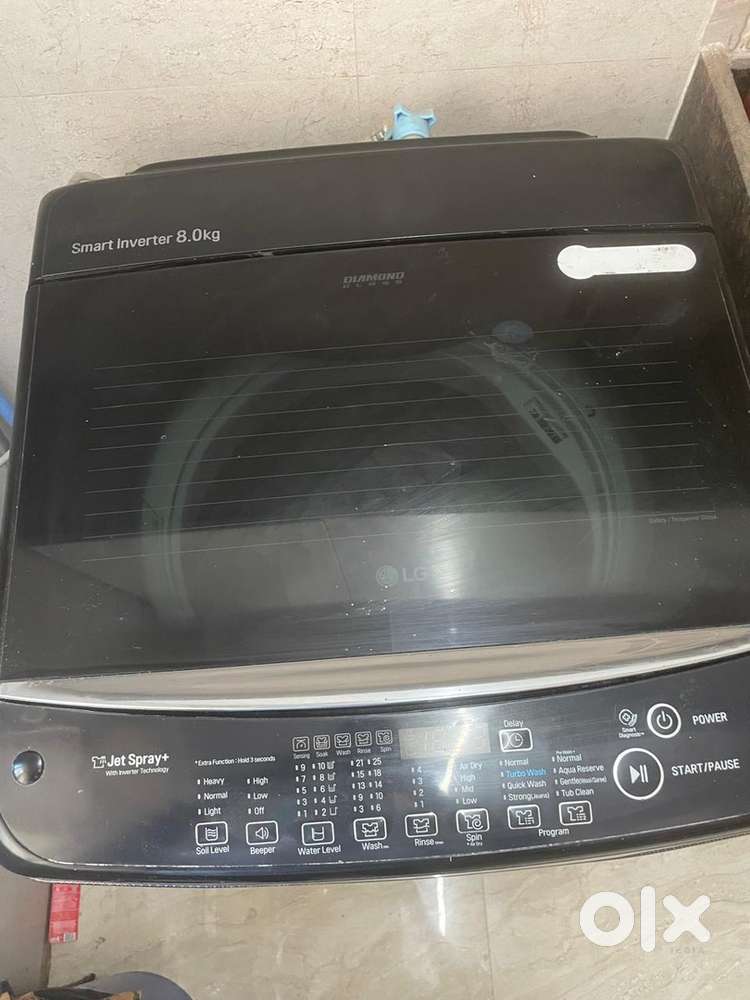 LG top loading washing machine