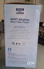 SEAL PACK BRAND NEW KENT ALKALINE WATER FILTER PITCHER OF 3.5 LITRE