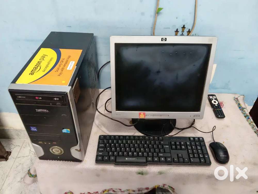 Computer with all accessories at just only 8500/-