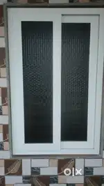 Aluminium windows and mesh door glass work