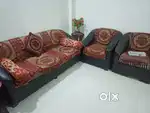 3 + 2 rexin sofa set