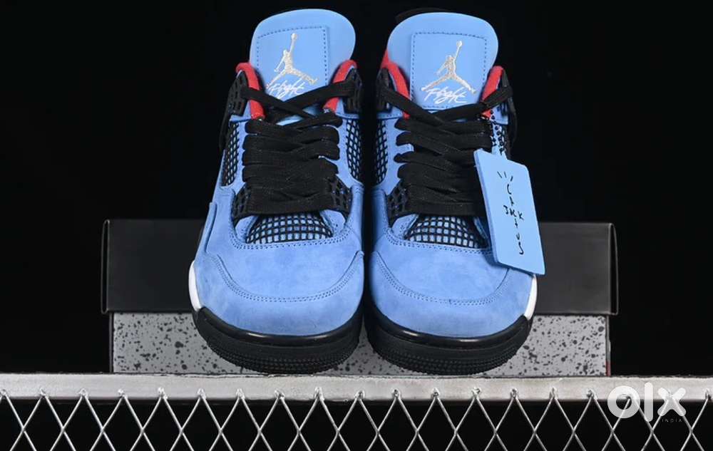 TRAVIS SCOTT X AIR JORDAN 4 - “CACTUS JACK HOUSTON OILERS”