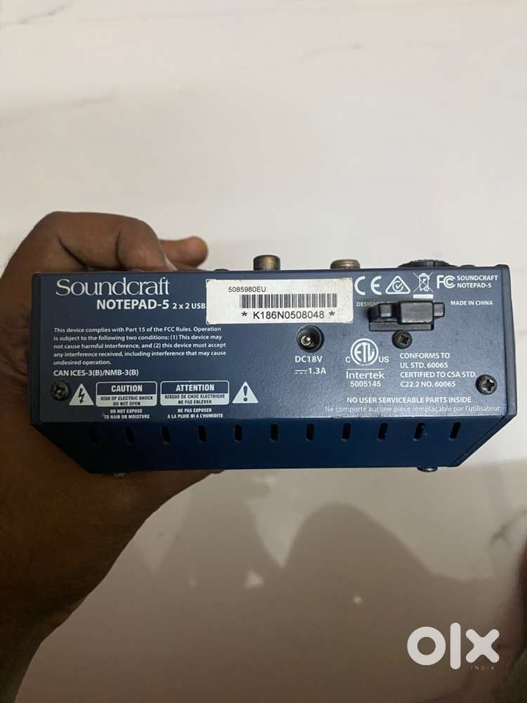 Soundcraft Notepad-5