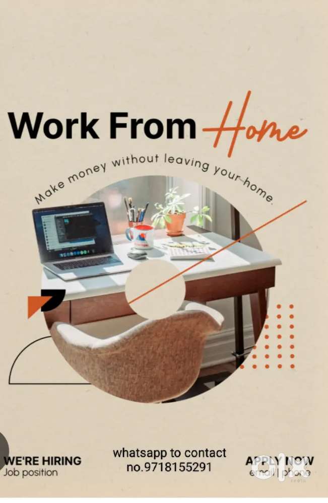 Work form home fast  erning work
