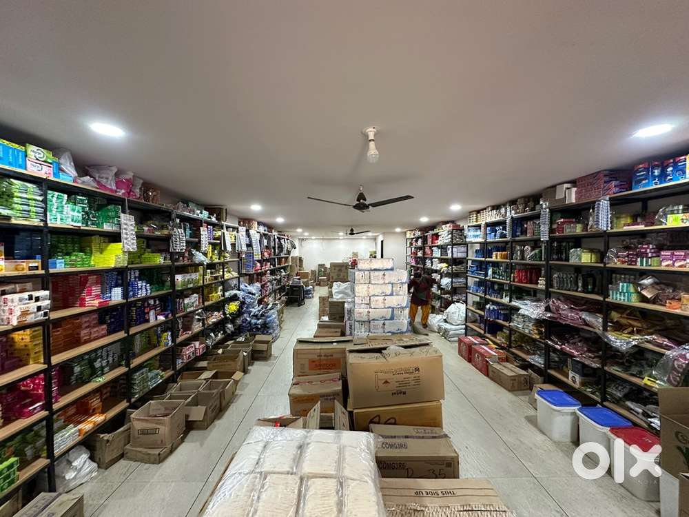 Whole kirana/supermarket shop , good timing good salary