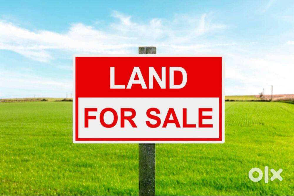 On the 80ft Main Road Land for sale