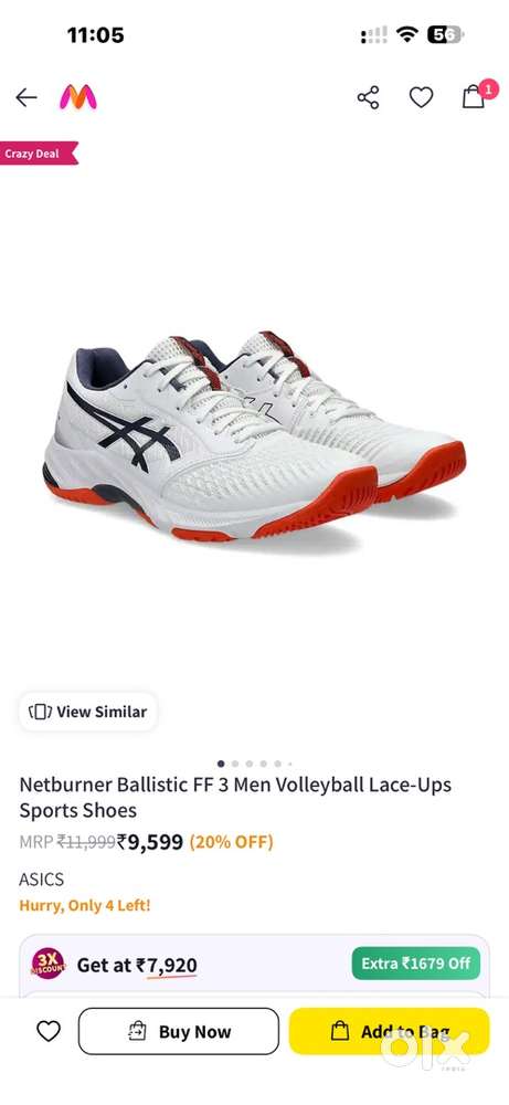 Asics Net Burner Ballistic FF3