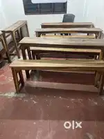 Bulk Sale: 27 Sets of Classroom Benches & Desks