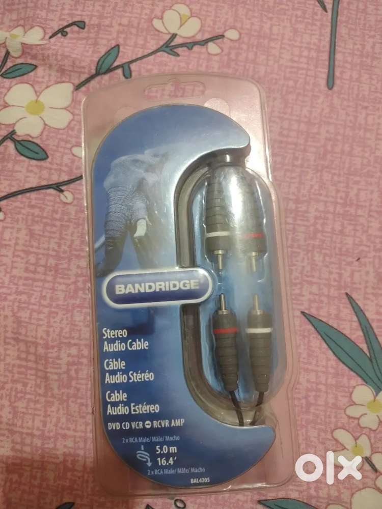 Stereo Audio Cable - 5 meter