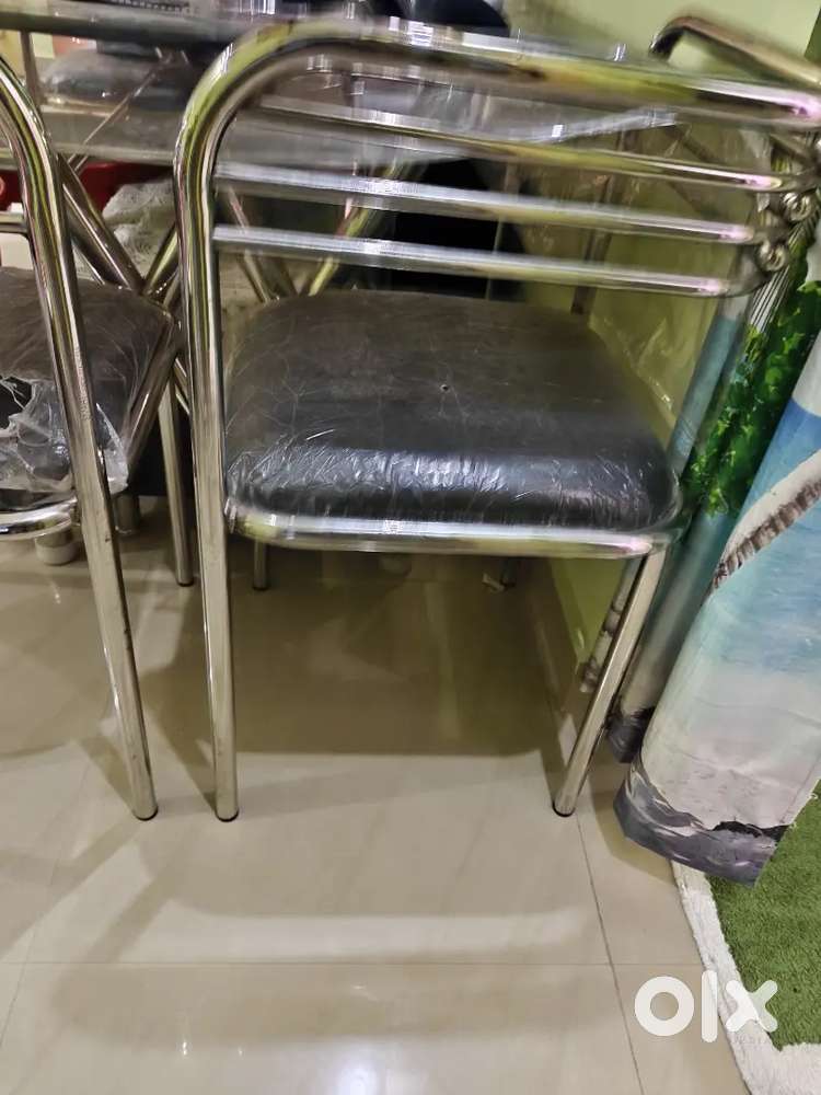 Glass Top Dinning Table