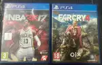 PS 4 games - Farcry 4 and NBA2k17
