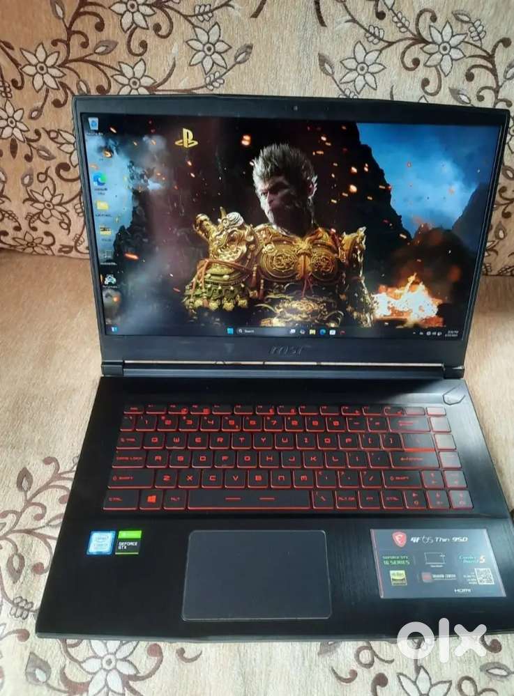 My msi gaming laptop with amazing performance- 8 GB Ram