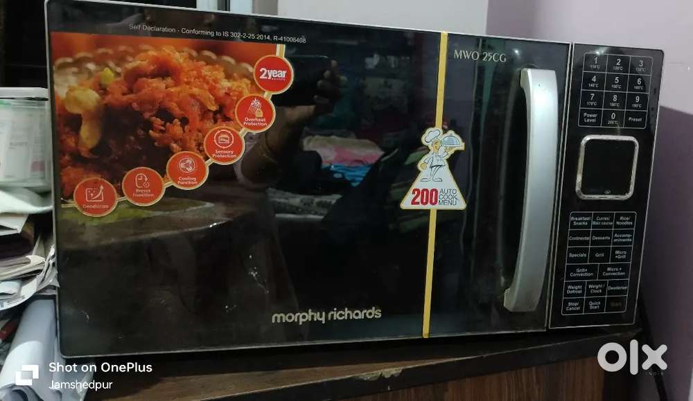 Morphy Richards microwave oven