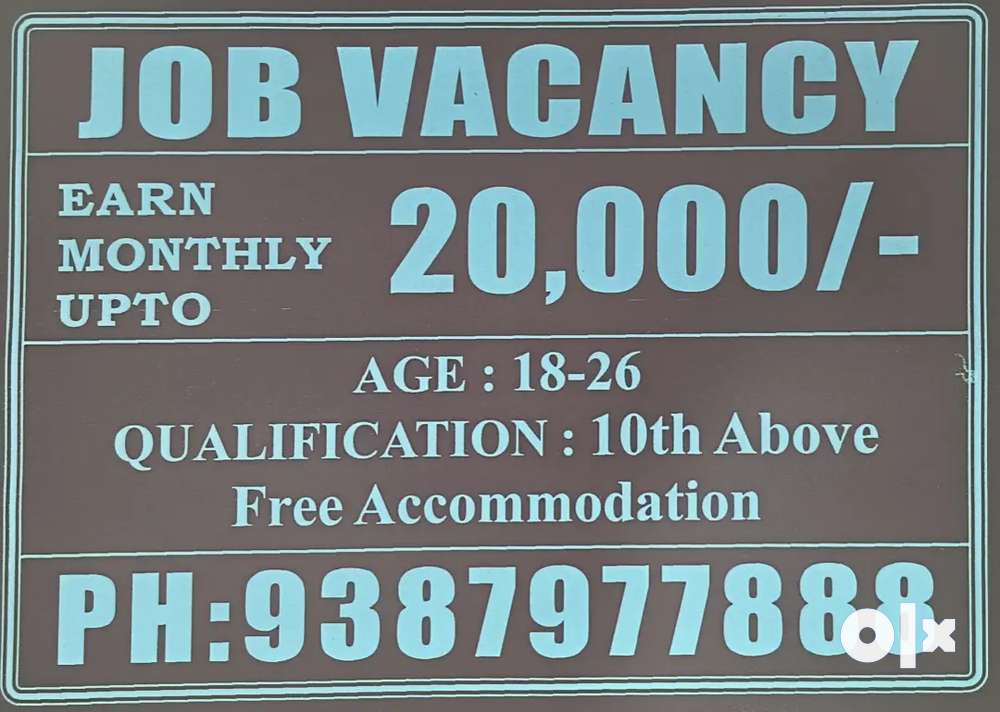 135 urgent vacancy available