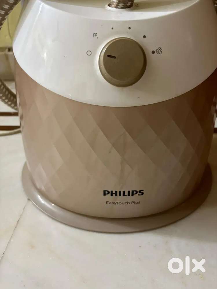 Philips Garment Steamer standing with styling board