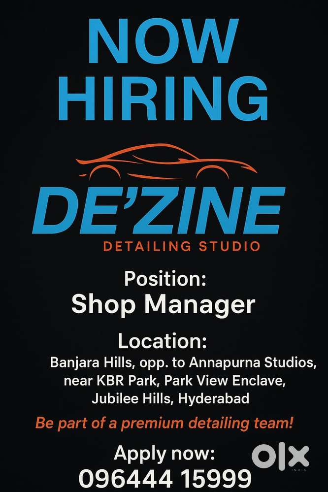 Wanted store manager