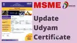 Expert in MSME/Udyam Registration & Certificate Updates