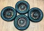 16 inch 114 pcd mag wheels and Apollo 225 60 16 tyres for sonet venue