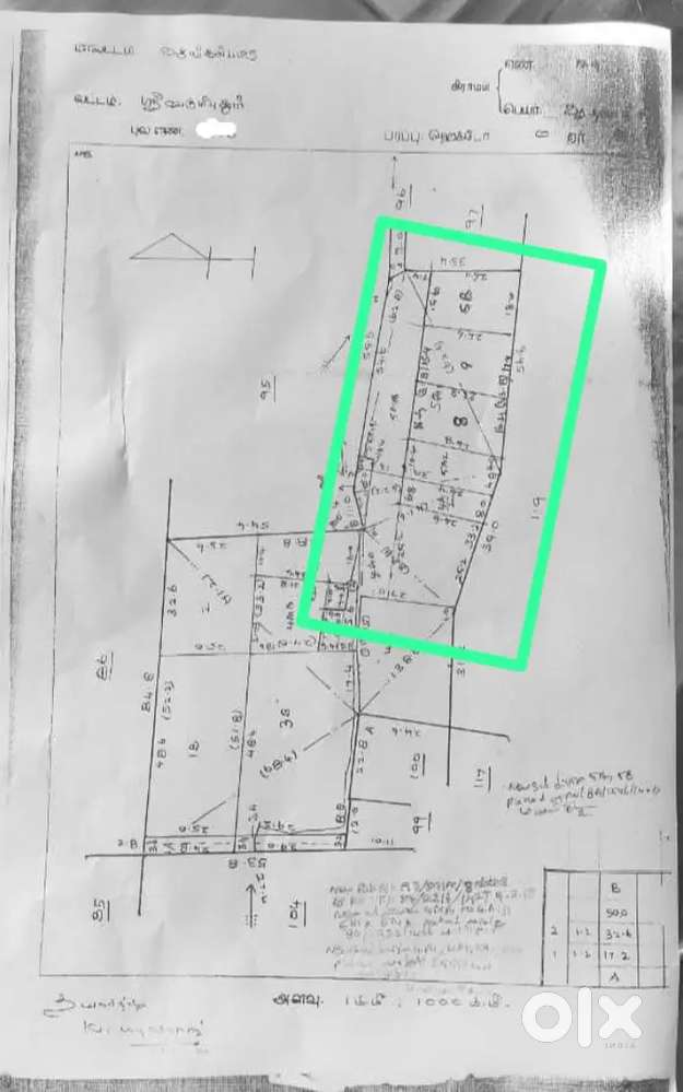 32 cent   (Patta land)