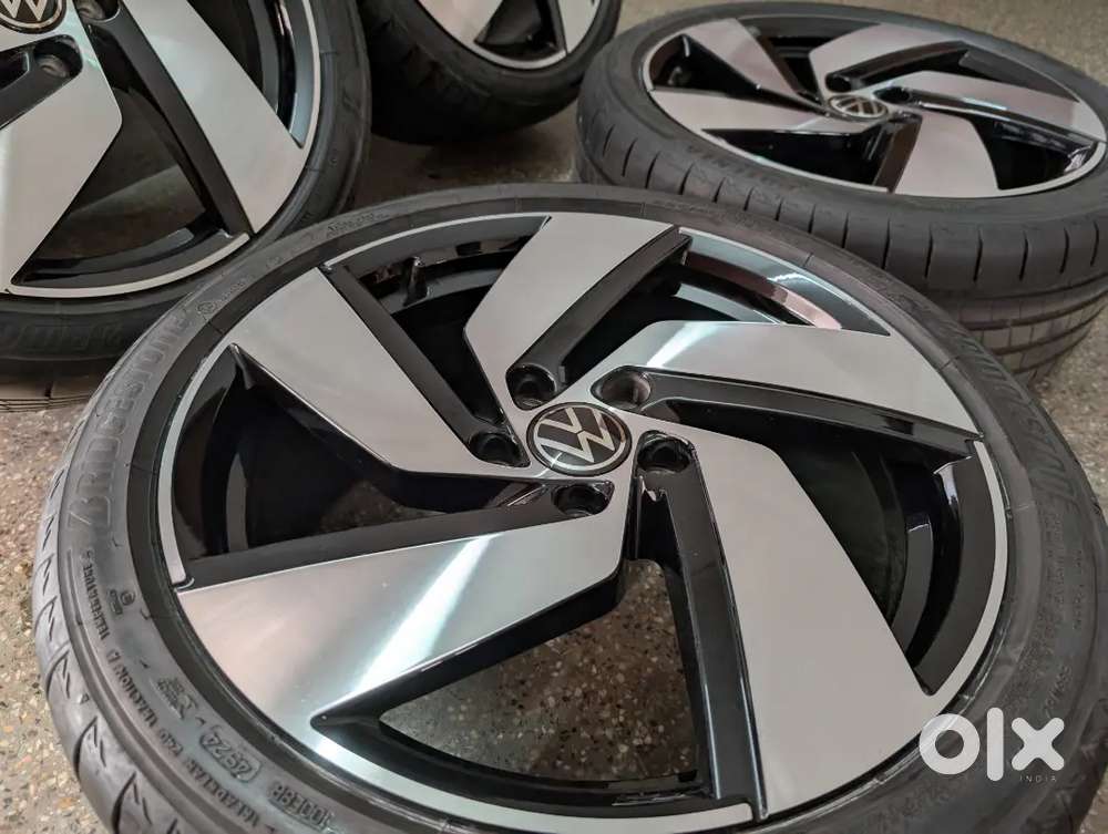 ALLOYS R18 ,5x112 PCD WITH BRIDGESTONE TYRES
