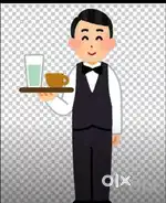 A waiter is required for the hotel.