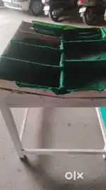 2 wooden tables ..for vegetables and fruits shops 
1 month old