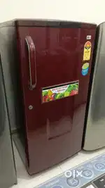 LG single door fridge good condition with warranty 1 year old