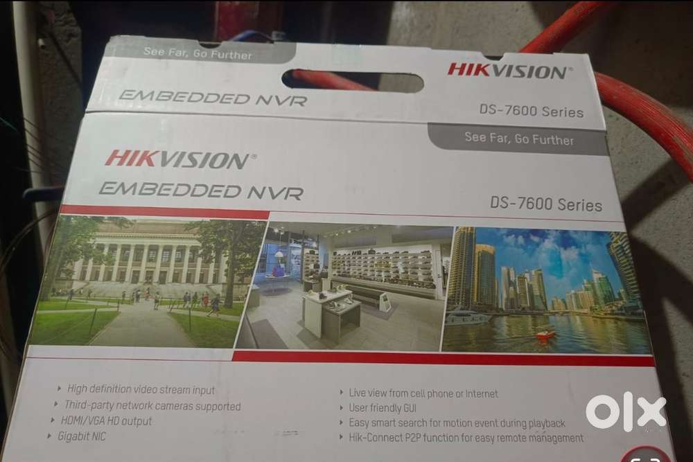 CCTV camera + NVR