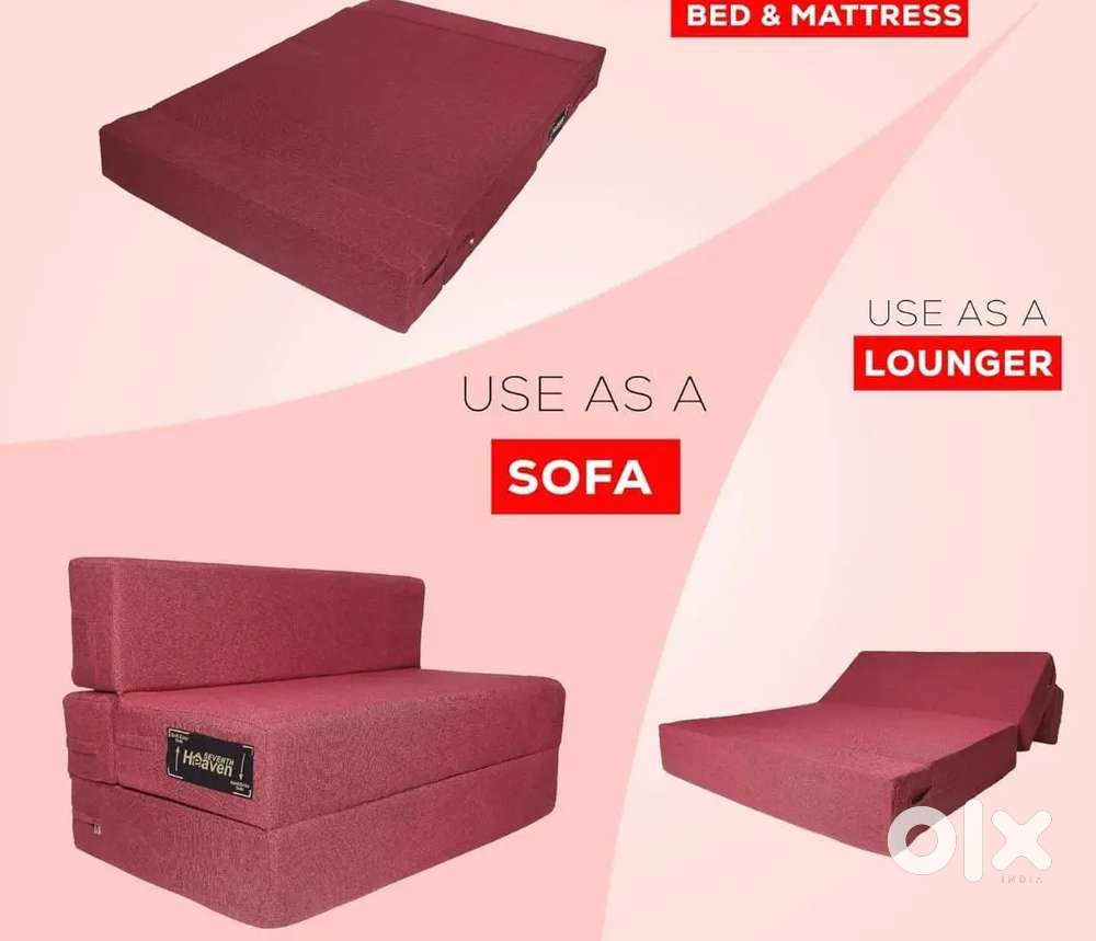 Sofa cum bed or lounger