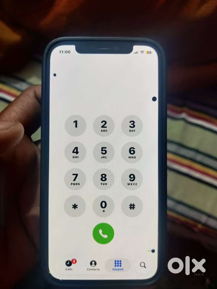 Iphone 12 battery 100 128 GB face id on hai