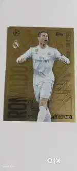 CRISTIANO RONALDO LIMITED GOLD EDGE EDITION CARD