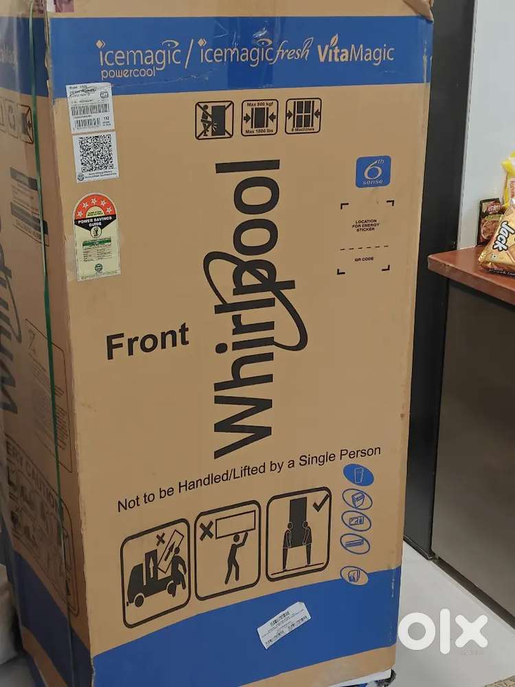 Whirlpool 184L 5 star fridge