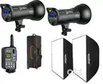 Godox DS400II Studio Kit |Power 400Ws | GN 65| Bowens Mount