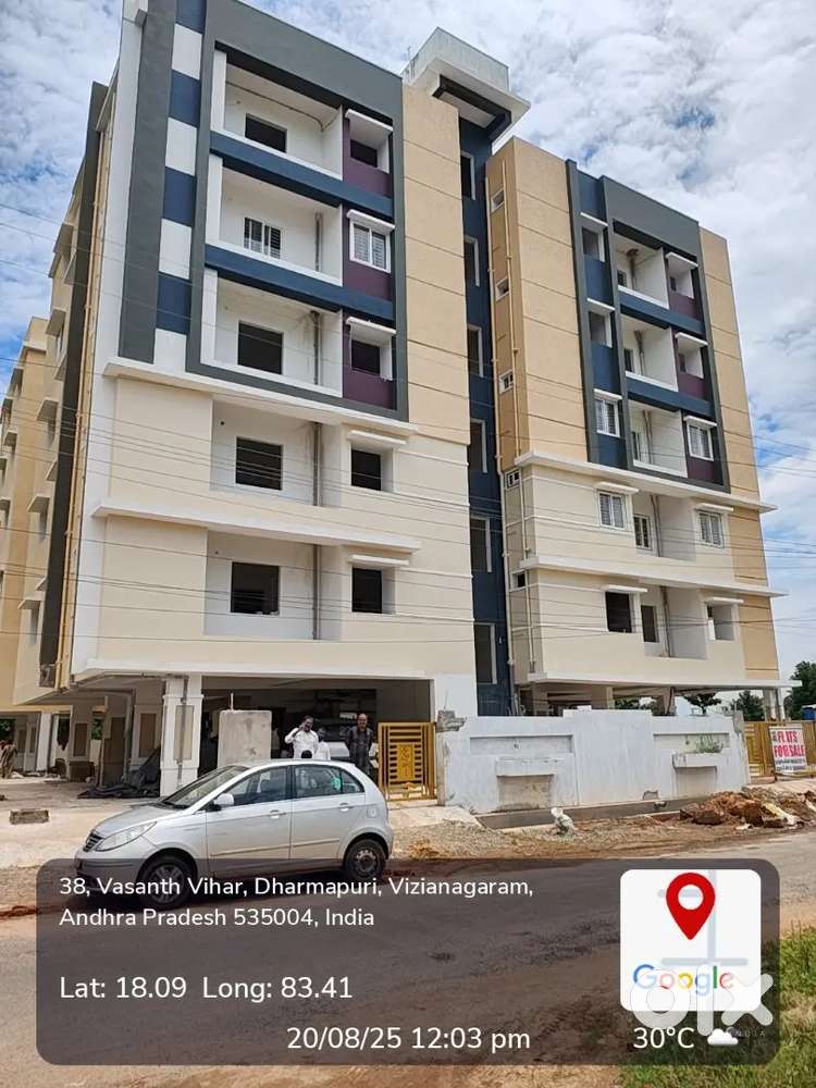 Brand New-Premium East facing 3 BHK semi furnished flat with 3 toilets