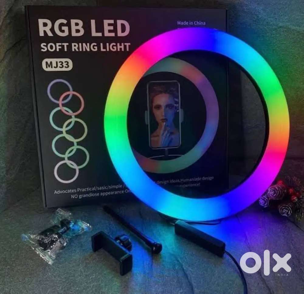 Ring light with stand