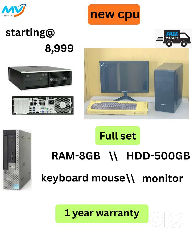 1 - Year Warranty  Starting @ 8,999  Cash on home deliver