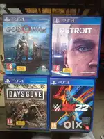 PS4 games ( bundle of 4)