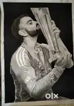 Virat Kohli realistic portrait
