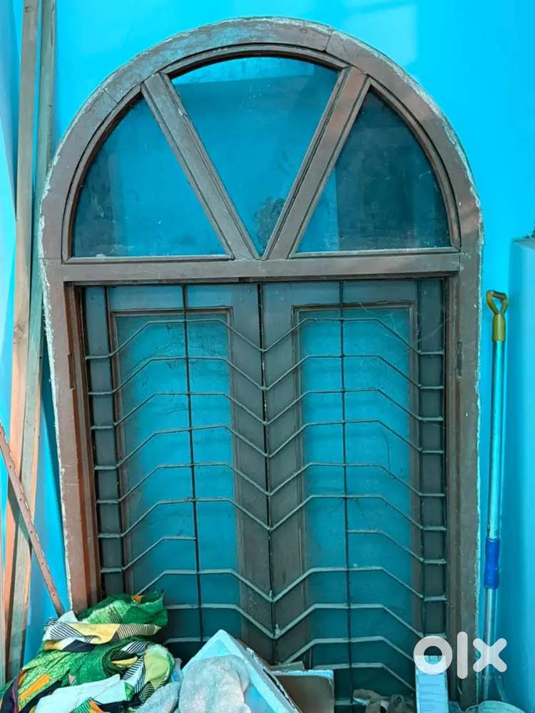 Iron and wooden Windows