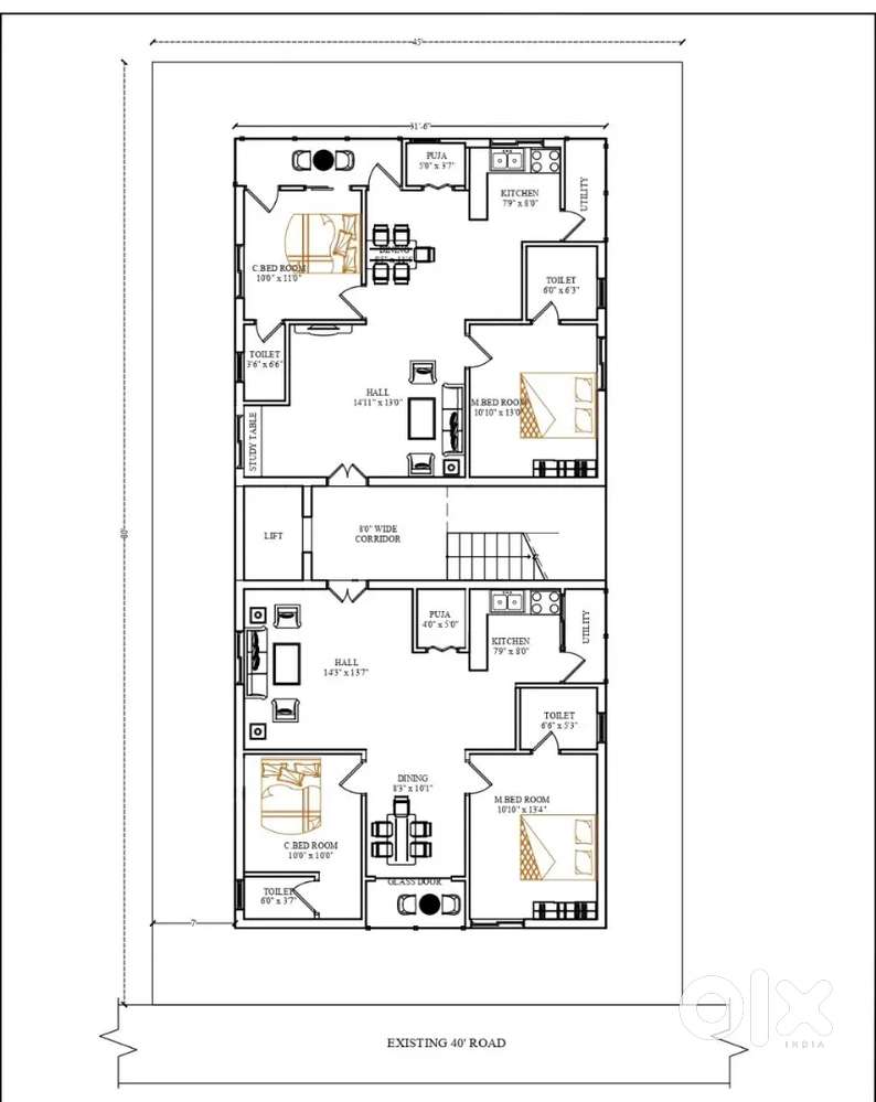 Affordable 2BHK flat for sale in Sashikanth Nagar