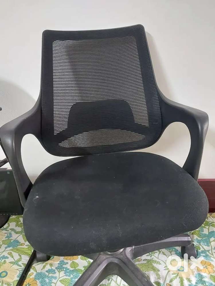 Wooden sofa  single seater two  one computer chair