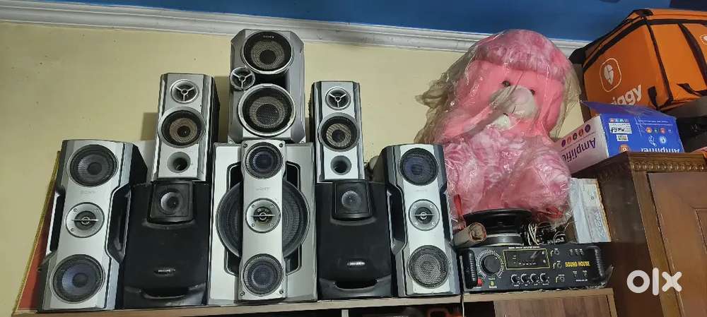 Sony sound system+amplifier