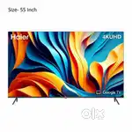 Haier smartv with 4k quality 50% off only on Bajaj electronics