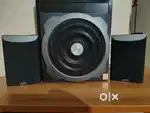 F&D 2.1 home theater in gud condition only aux available