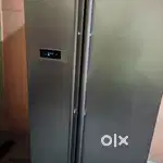 Haier side by side refrigerator perfect condition  santosh nagar