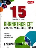KARNATAKA 15 YEARS CET CHAPTERWISE QUESTIONS WITH SOLUTION. .(PCM)