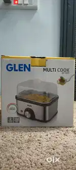 Glen Multi Cooker 3 in 1 electric cook Egg Boiler - Steam Cook & Boil