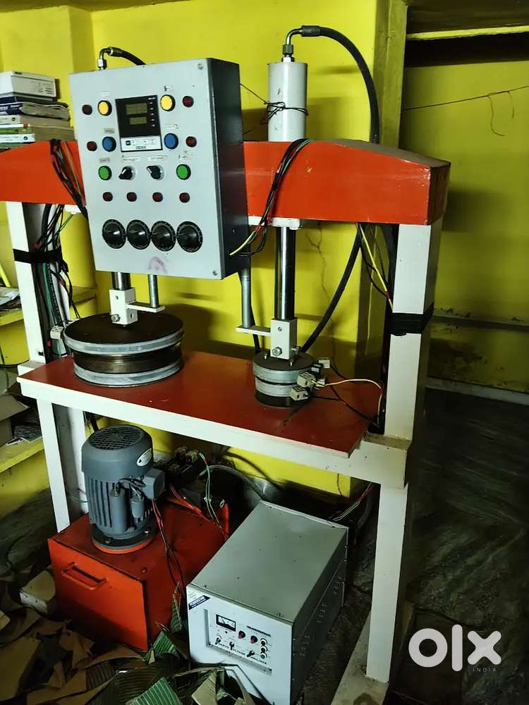 Paper plate machine to be sold