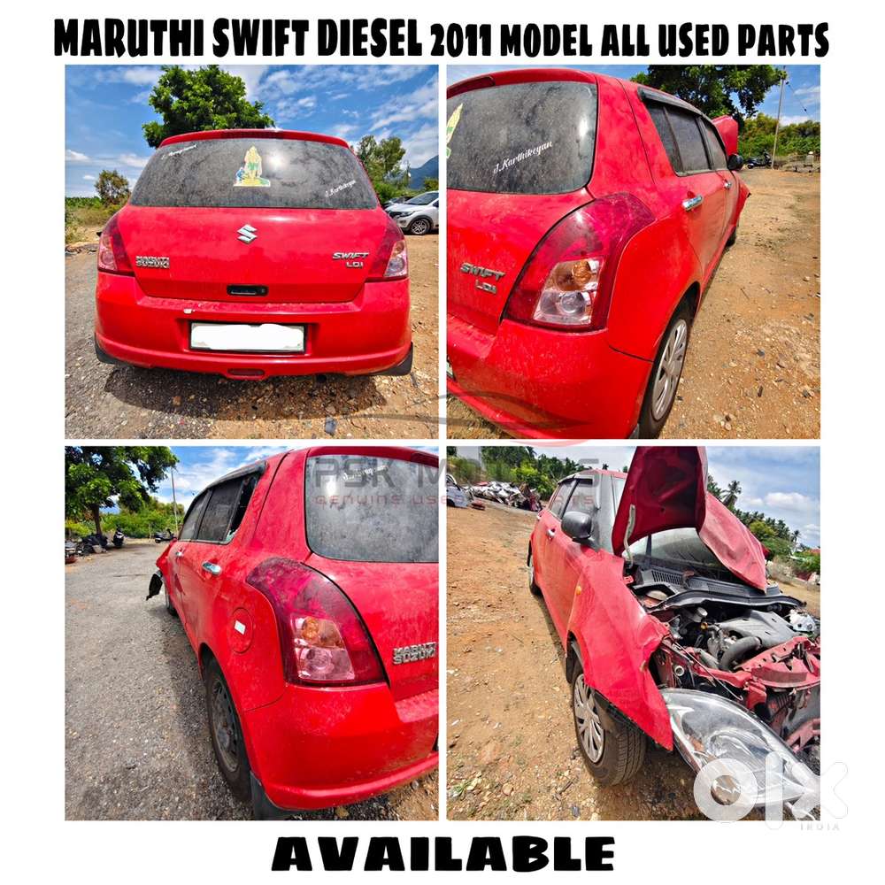 Maruthi Swift diesel 2011 all used parts available