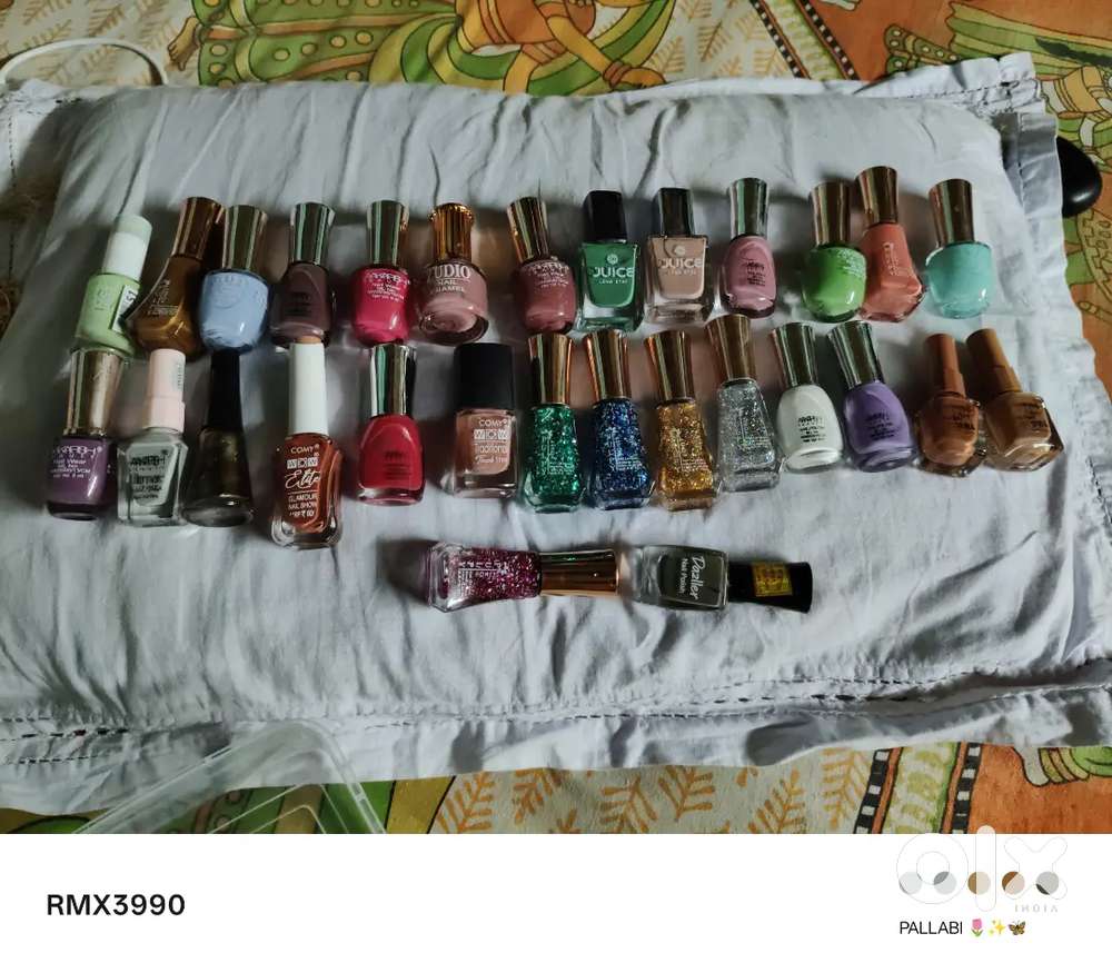 Nail Poish  and a study table